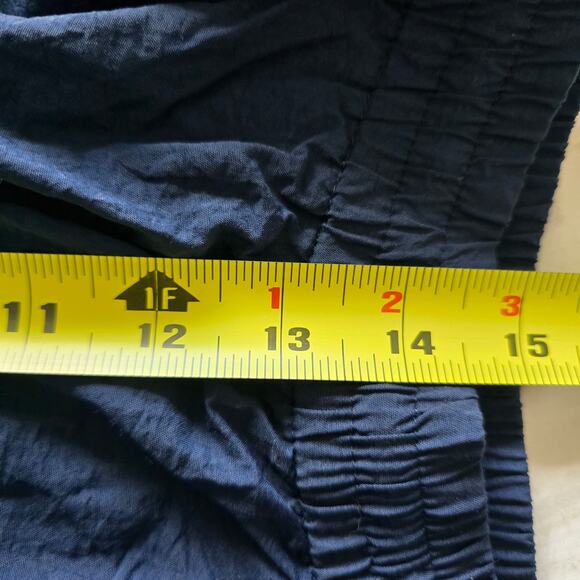 Vintage Adidas Nylon Track Jogger Navy Blue -Mens XL 90s Retro Sports Street - Picture 8 of 9